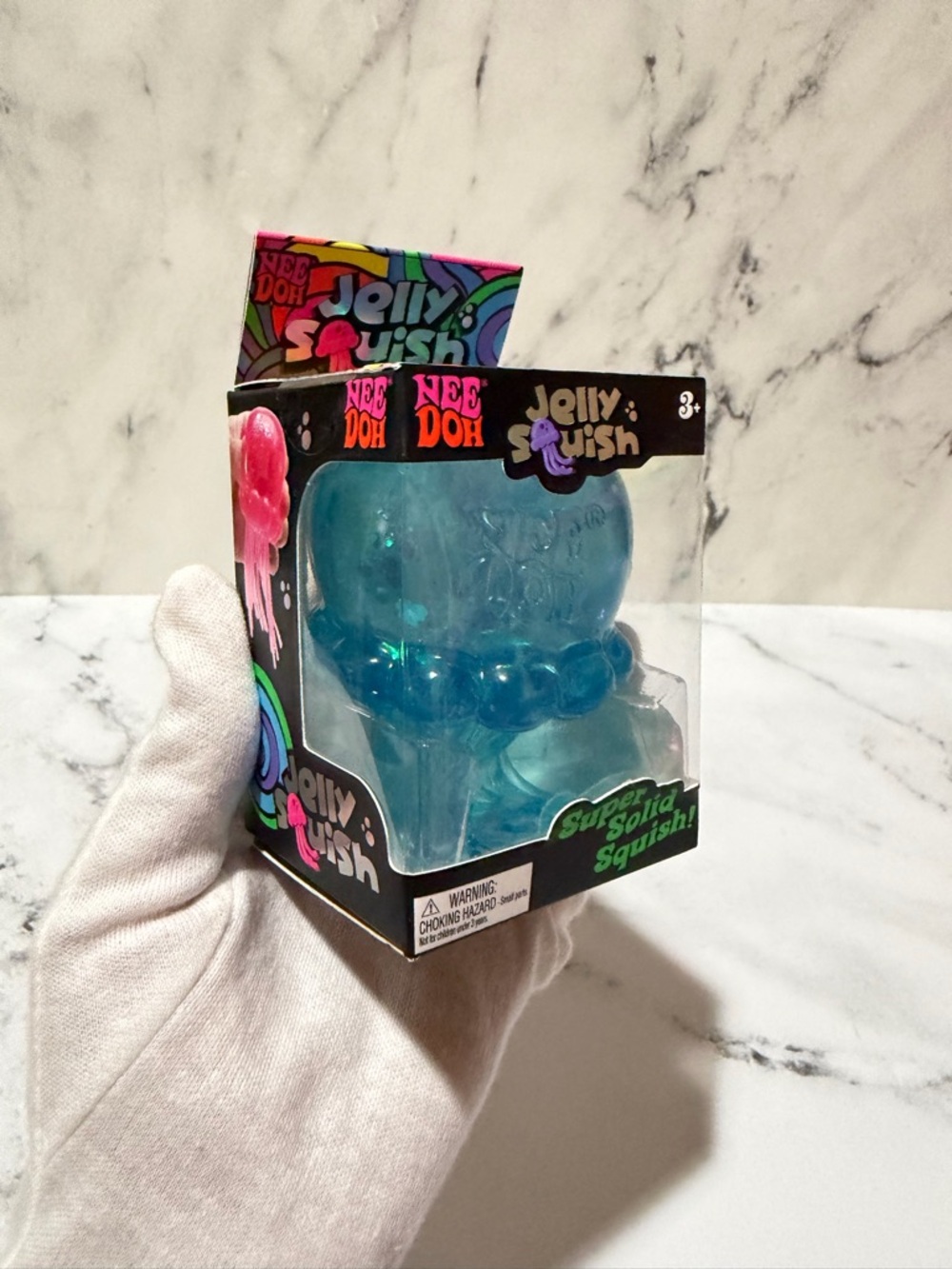 NeeDoh JellySquish BLUE - Picture 2 of 10